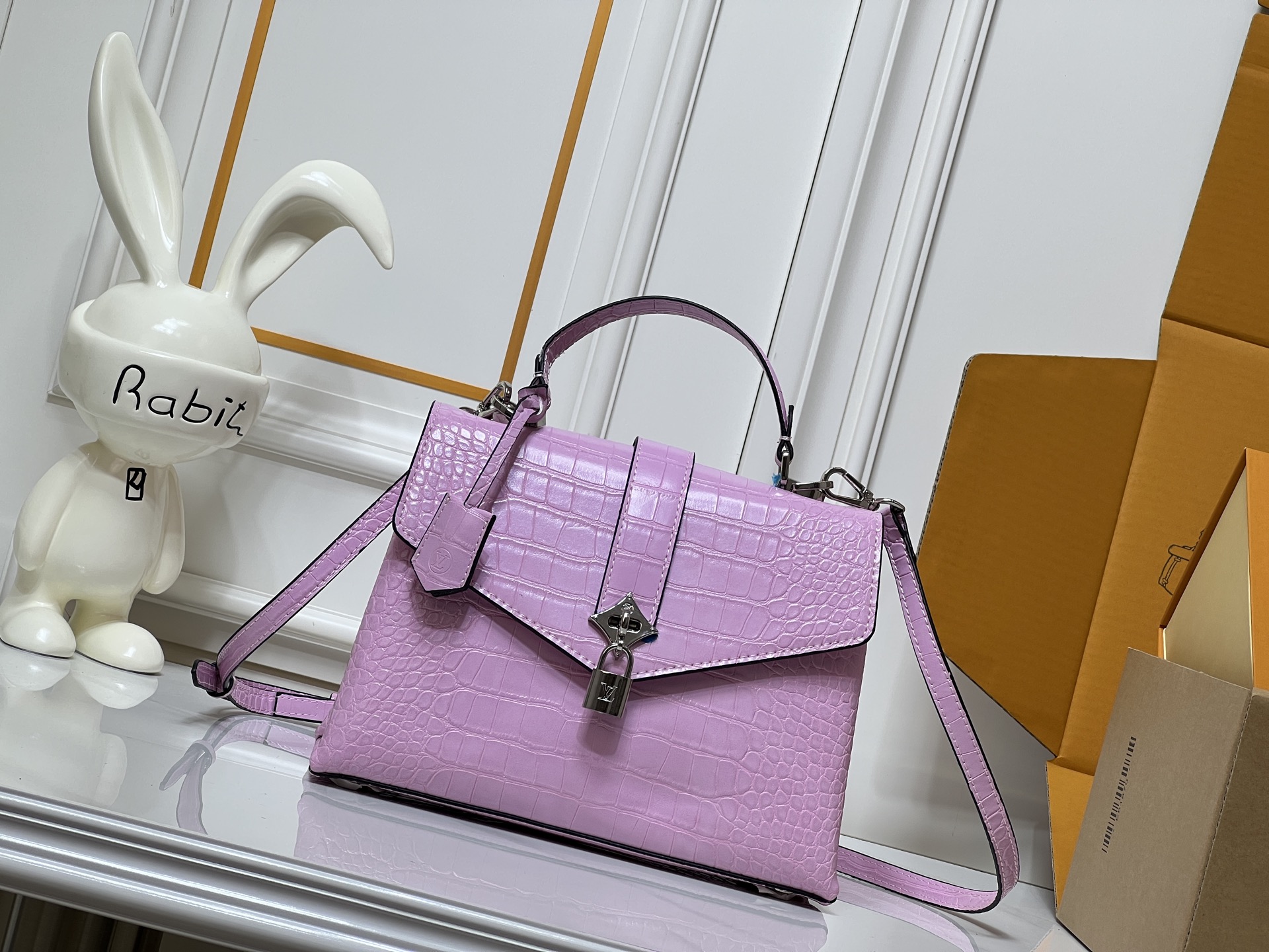 Louis Vuitton LV Capucines Mini Handbag Premium Canvas Model N89369 Magnetic Lock Everyday Carry Authentic Style